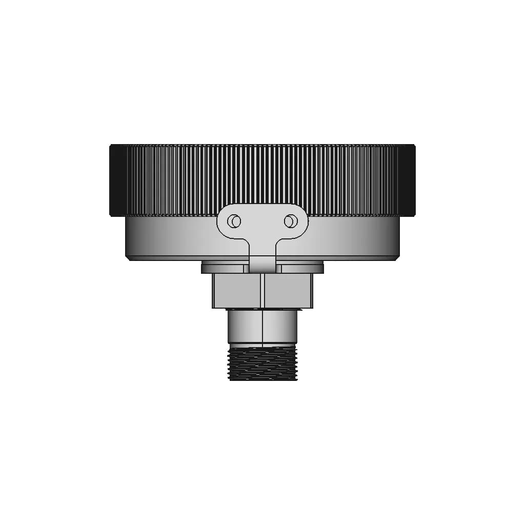 Led 20W Flashlight For Rov - Downloadable CAD Representation_0_0_degree_snapshot
