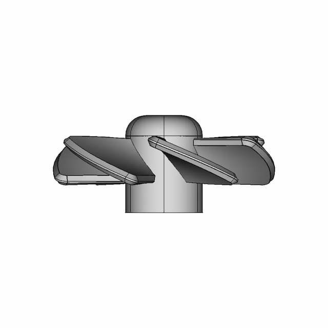 Propeller 6 Blades 108 Mm | High-Quality CAD Model