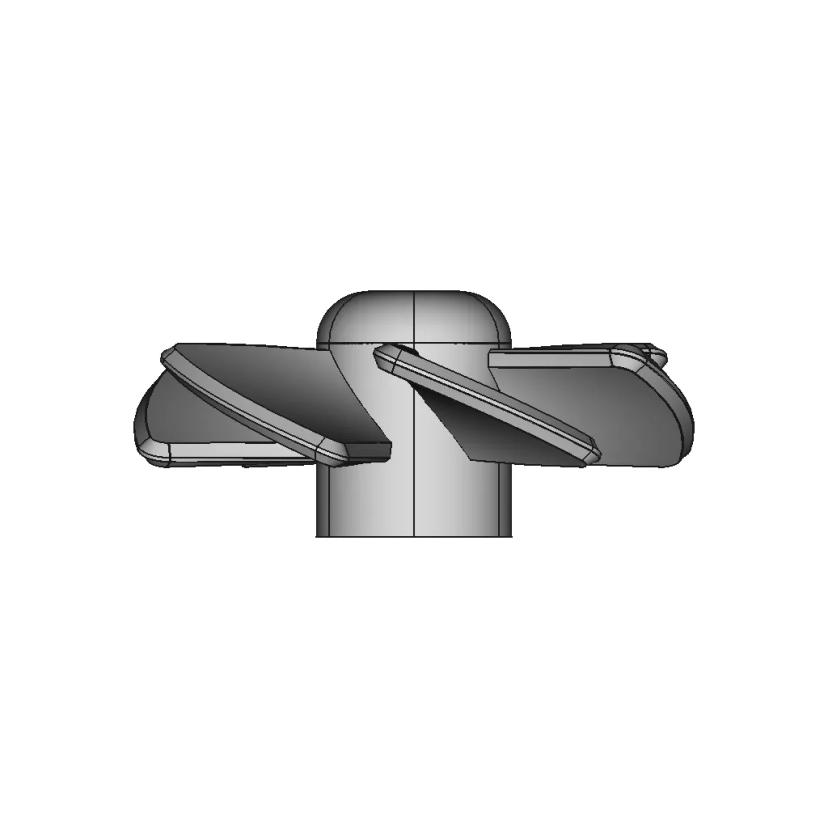 Propeller 6 Blades 108 Mm | High-Quality CAD Model