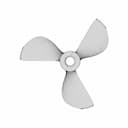 Three-Bladed Propeller V2. Sudd To Nurbs. | 3D Engineering Design File_0_0_degree_snapshot
