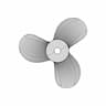 Three Bladed Propeller Subd To Nurbs | High-Quality CAD Model_0_0_degree_snapshot