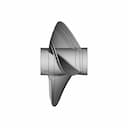 Three Bladed Propeller Subd To Nurbs | High-Quality CAD Model_0_270_degree_snapshot