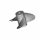 Three Bladed Propeller Subd To Nurbs | High-Quality CAD Model_60_30_degree_snapshot