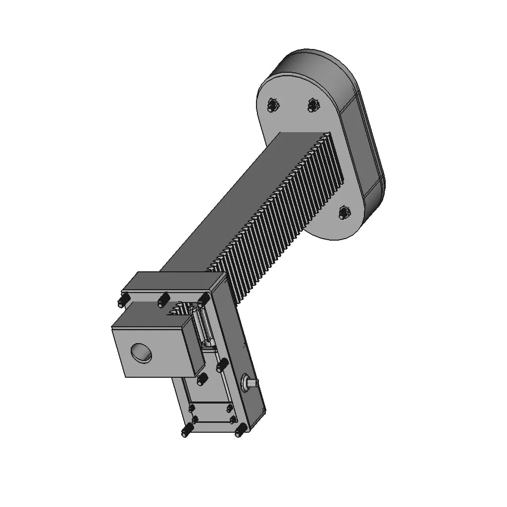 Watertight Linear Actuation System | 3D Engineering Design File_60_30_degree_snapshot