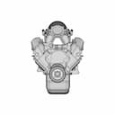 351W Engine Assembly | 3D Engineering Design File_0_90_degree_snapshot