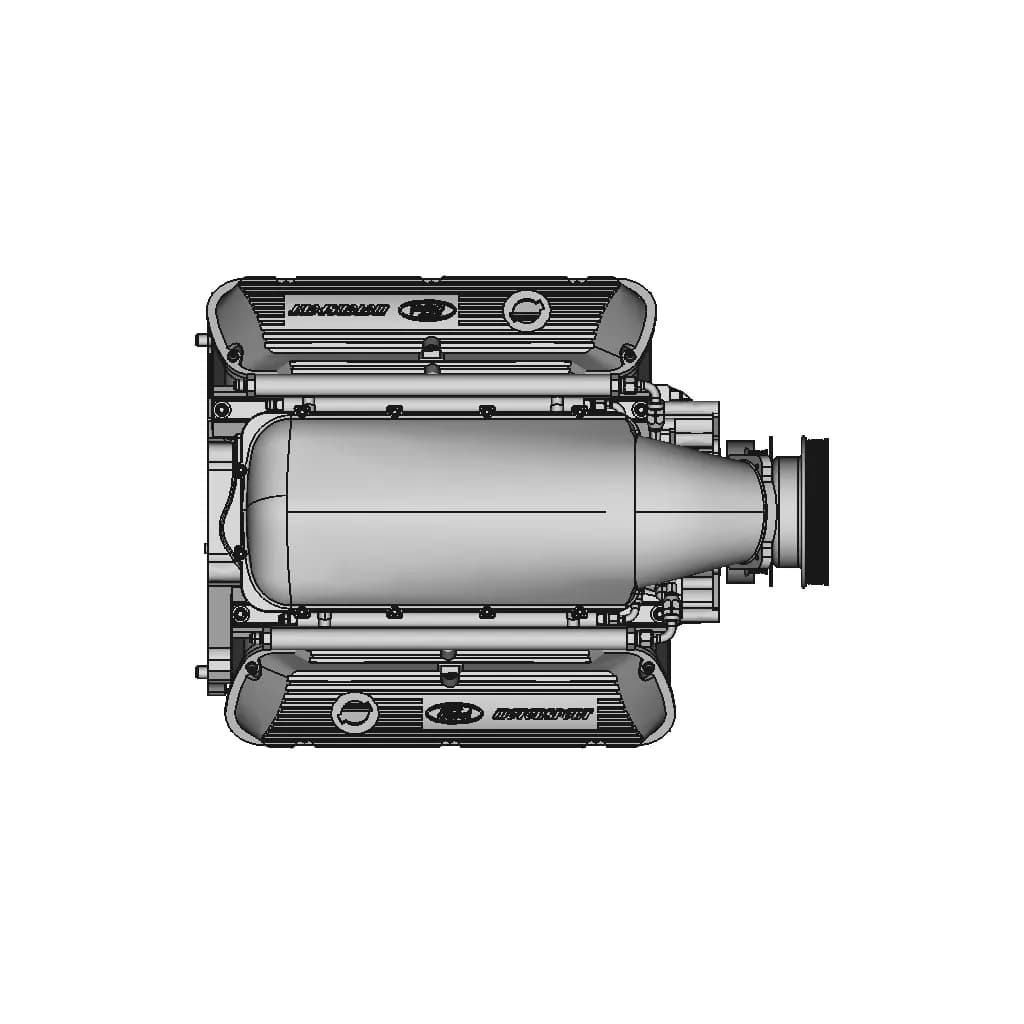 351W Engine Assembly | 3D Engineering Design File_270_0_degree_snapshot