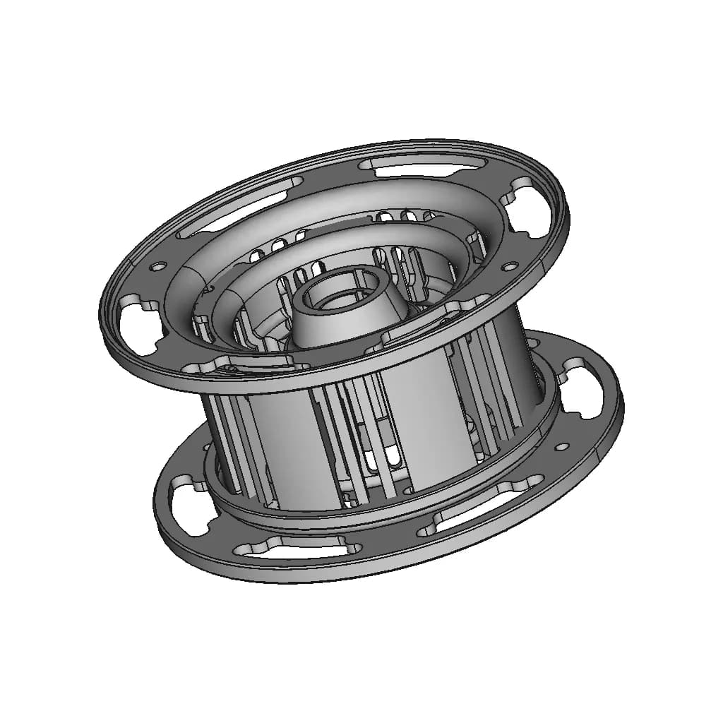 Laufrolle - Downloadable CAD Representation_60_30_degree_snapshot