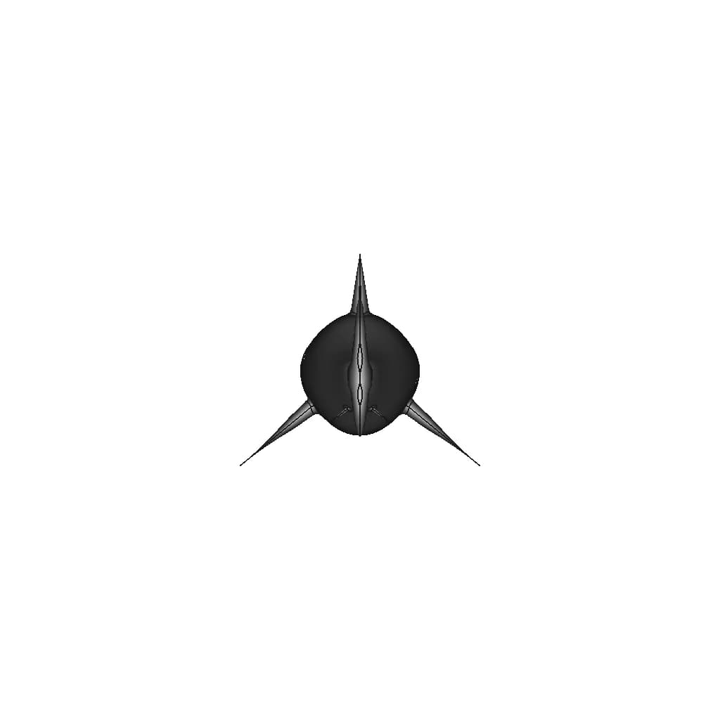 Great White Shark Model | 3D Engineering Design File_0_90_degree_snapshot