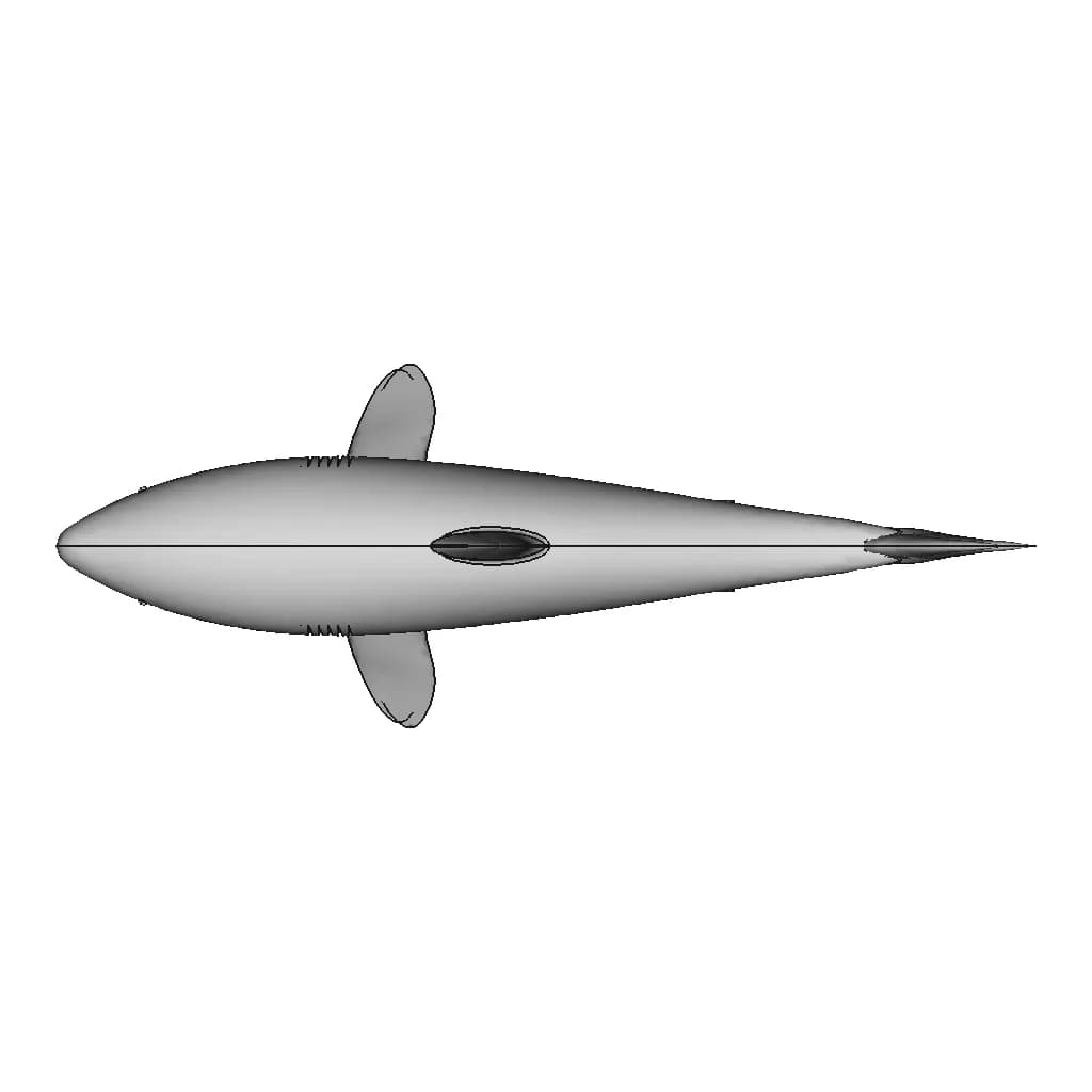 Great White Shark Model | 3D Engineering Design File_270_0_degree_snapshot