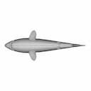 Great White Shark Model | 3D Engineering Design File_90_0_degree_snapshot