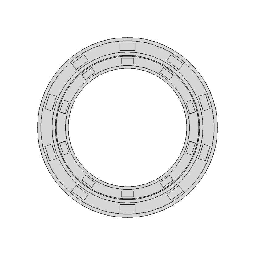 Retentor Arca 6150 | High-Quality CAD Model