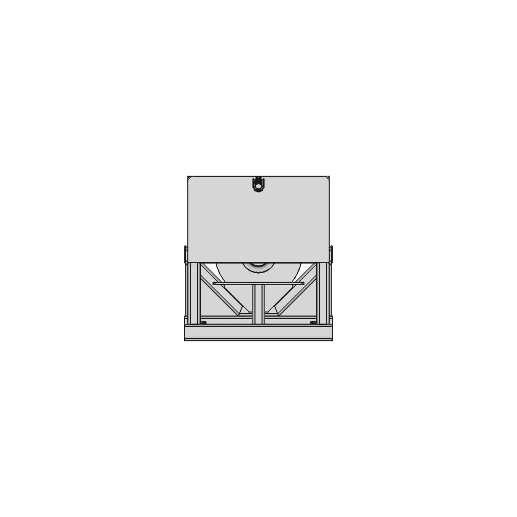 Pulley Base Frame | High-Quality CAD Model_0_90_degree_snapshot