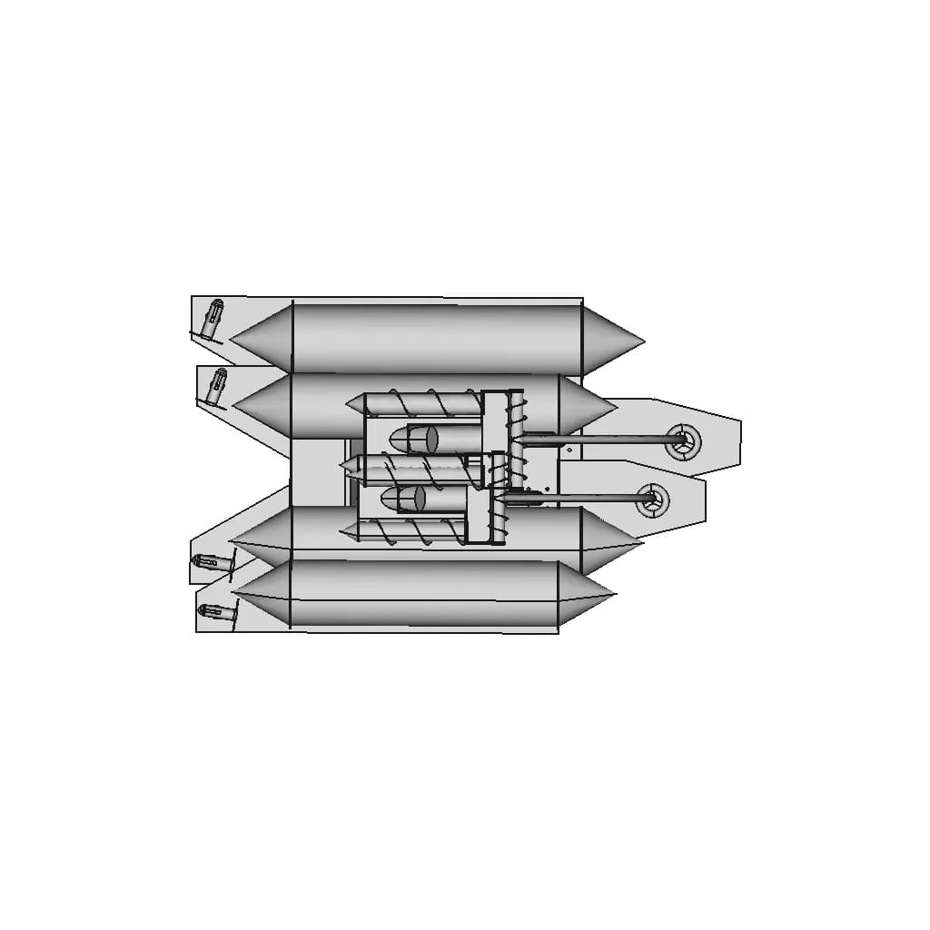 Slurry Cleaning Robot Concept | 3D Engineering Design File_90_0_degree_snapshot