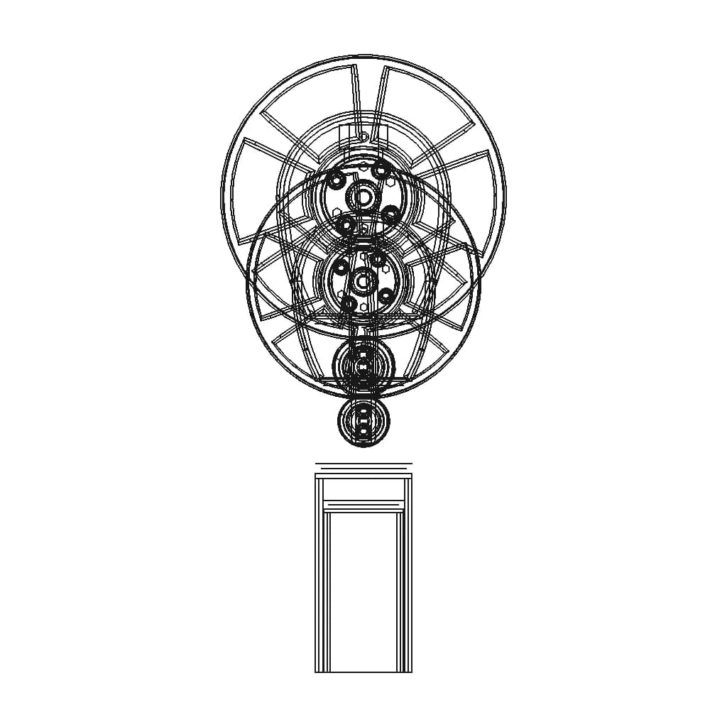 Fish Winch - Downloadable CAD Representation_0_270_degree_snapshot