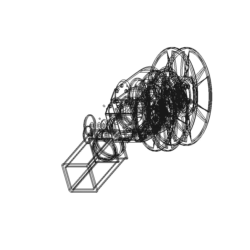 Fish Winch - Downloadable CAD Representation_60_30_degree_snapshot