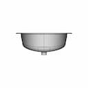 Trenntoiletteneinsatz Oval - Downloadable CAD Representation_0_0_degree_snapshot