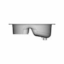 Trenntoiletteneinsatz Oval - Downloadable CAD Representation_0_270_degree_snapshot