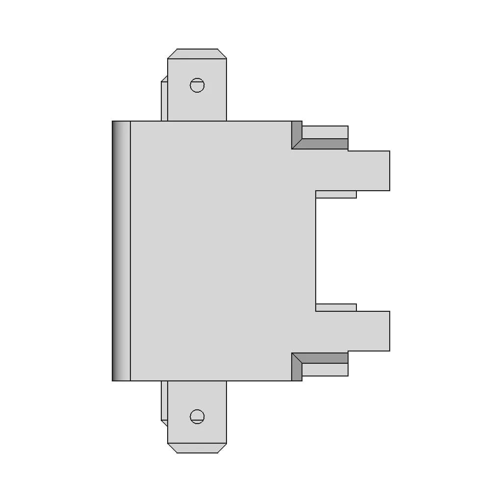 Porta Fusibile Singolo 03.000341 - Standard Mechanical Component_0_270_degree_snapshot
