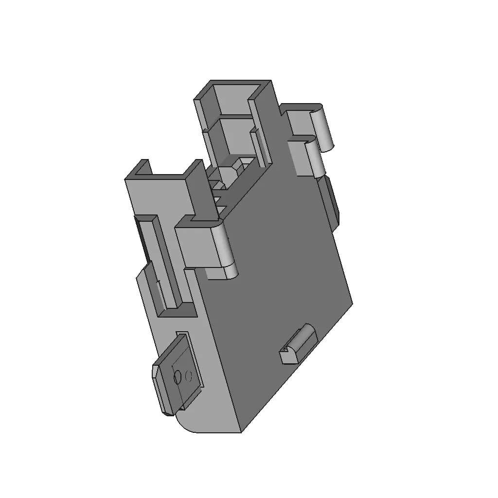 Porta Fusibile Singolo 03.000341 - Standard Mechanical Component_60_30_degree_snapshot
