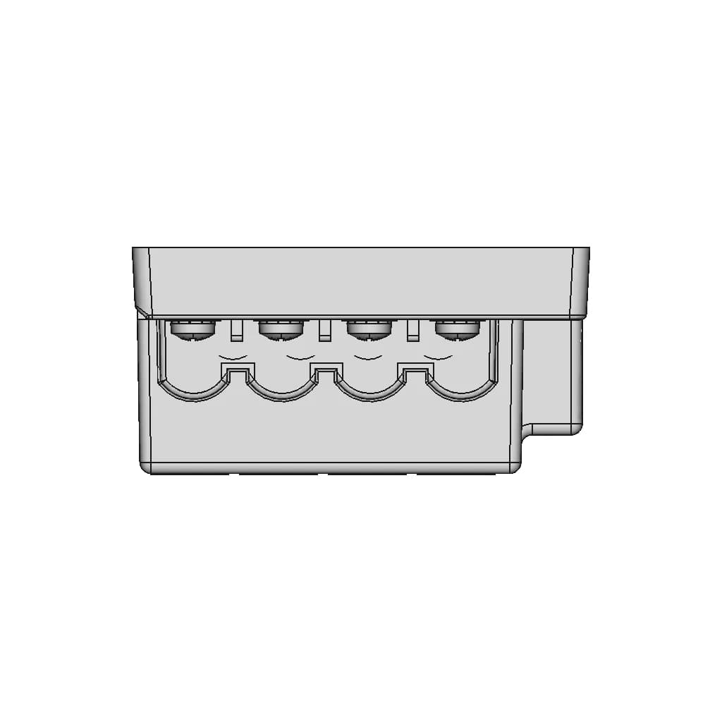 Fuse Holder 8 Posizioni 14.100.71 | 3D Engineering Design File_270_0_degree_snapshot