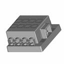 Fuse Holder 8 Posizioni 14.100.71 | 3D Engineering Design File_60_30_degree_snapshot