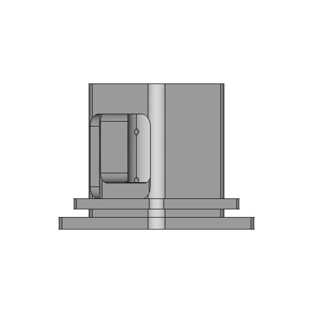 Pelton Model With Box | 3D Engineering Design File_0_90_degree_snapshot
