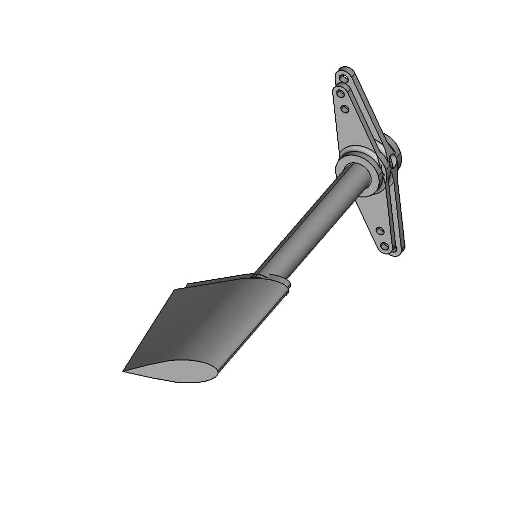Rc Ship Steering 36Mm - Standard Mechanical Component_60_30_degree_snapshot