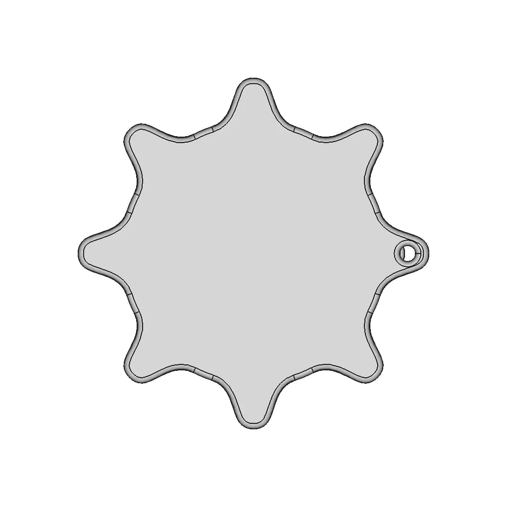 Boston Whaler Gas Cap Tool - Downloadable CAD Representation_0_0_degree_snapshot