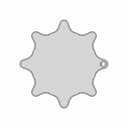 Boston Whaler Gas Cap Tool - Downloadable CAD Representation_0_0_degree_snapshot
