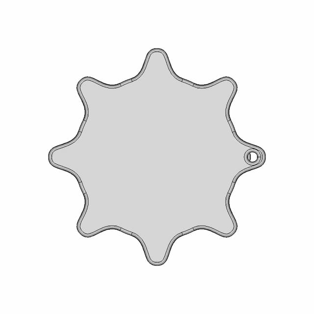Boston Whaler Gas Cap Tool - Downloadable CAD Representation
