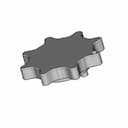 Boston Whaler Gas Cap Tool - Downloadable CAD Representation_60_30_degree_snapshot