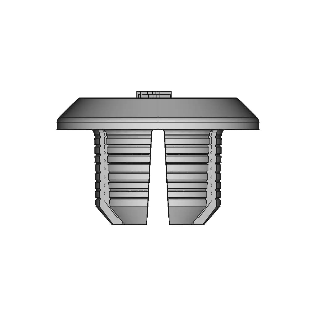 3D Print Bike / Bicycle Handlebar End Cap - Downloadable CAD Representation_0_0_degree_snapshot