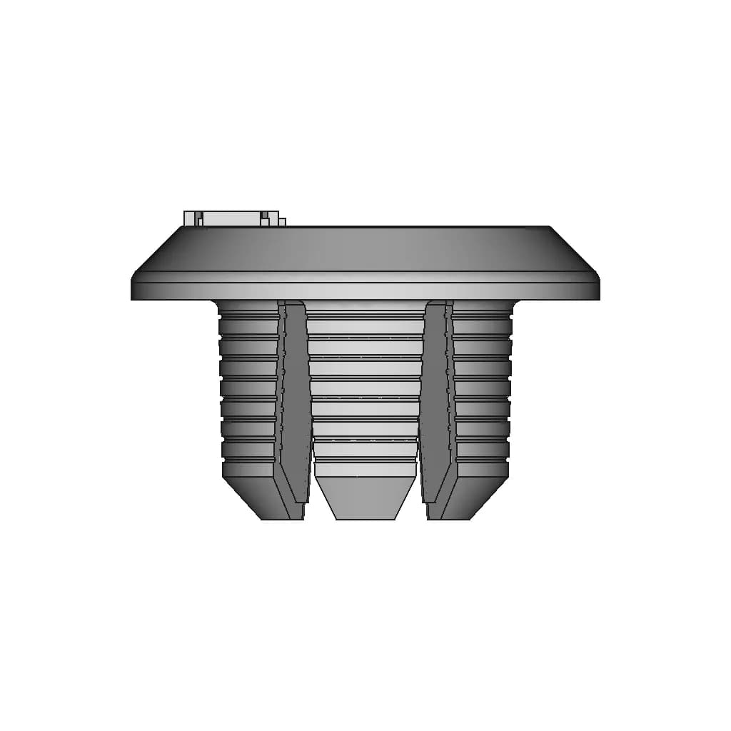 3D Print Bike / Bicycle Handlebar End Cap - Downloadable CAD Representation_0_270_degree_snapshot