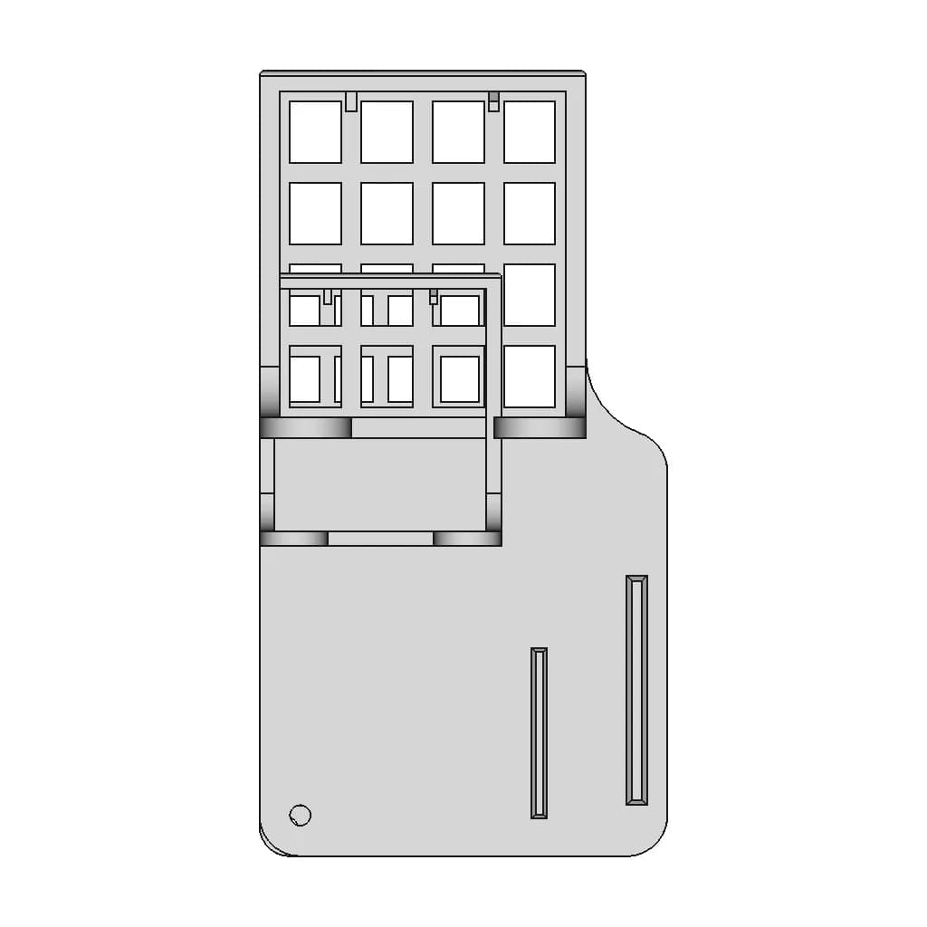 Cover Usb & Btt Tf Cloud Artillery | 3D Engineering Design File_270_0_degree_snapshot