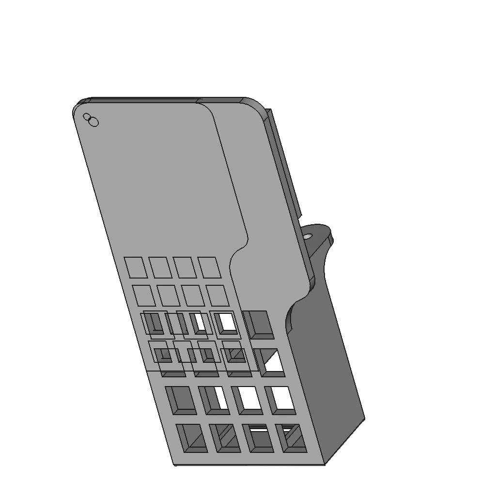 Cover Usb & Btt Tf Cloud Artillery | 3D Engineering Design File_60_30_degree_snapshot