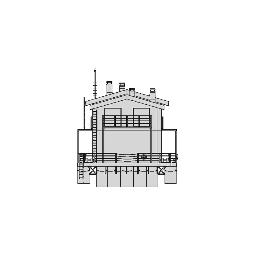 Houseboat | High-Quality CAD Model