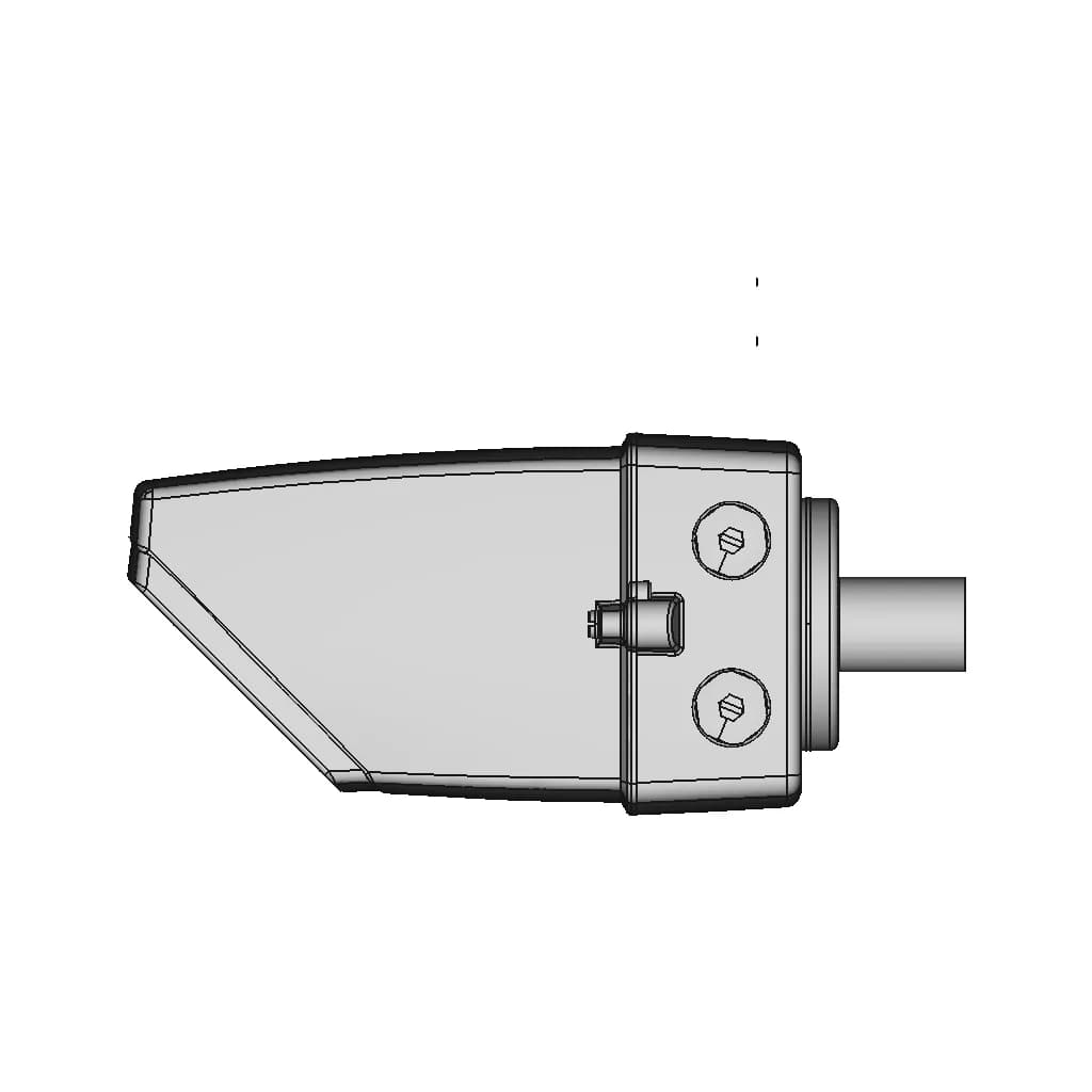 Siemens Sitrans Mag 5000 Transmitter And Base - Downloadable CAD Representation_0_90_degree_snapshot