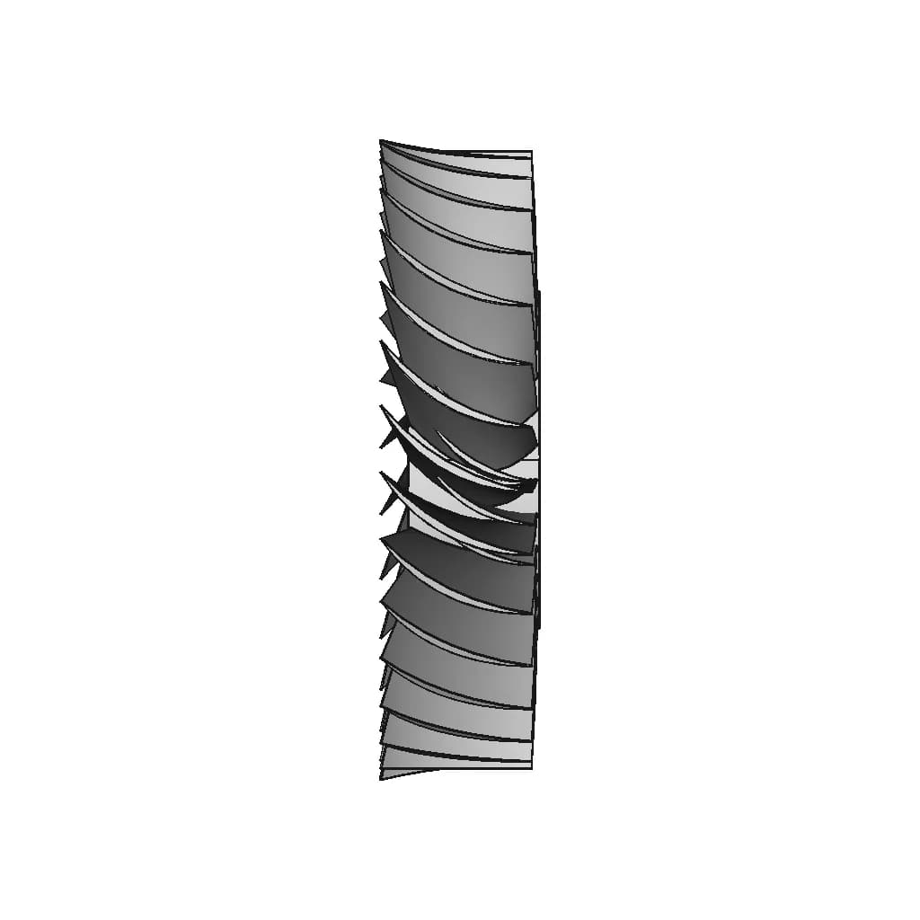 Axial Turbine Wheel | High-Quality CAD Model_0_270_degree_snapshot