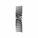 Axial Turbine Wheel | High-Quality CAD Model_0_90_degree_snapshot