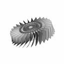 Axial Turbine Wheel | High-Quality CAD Model_60_30_degree_snapshot