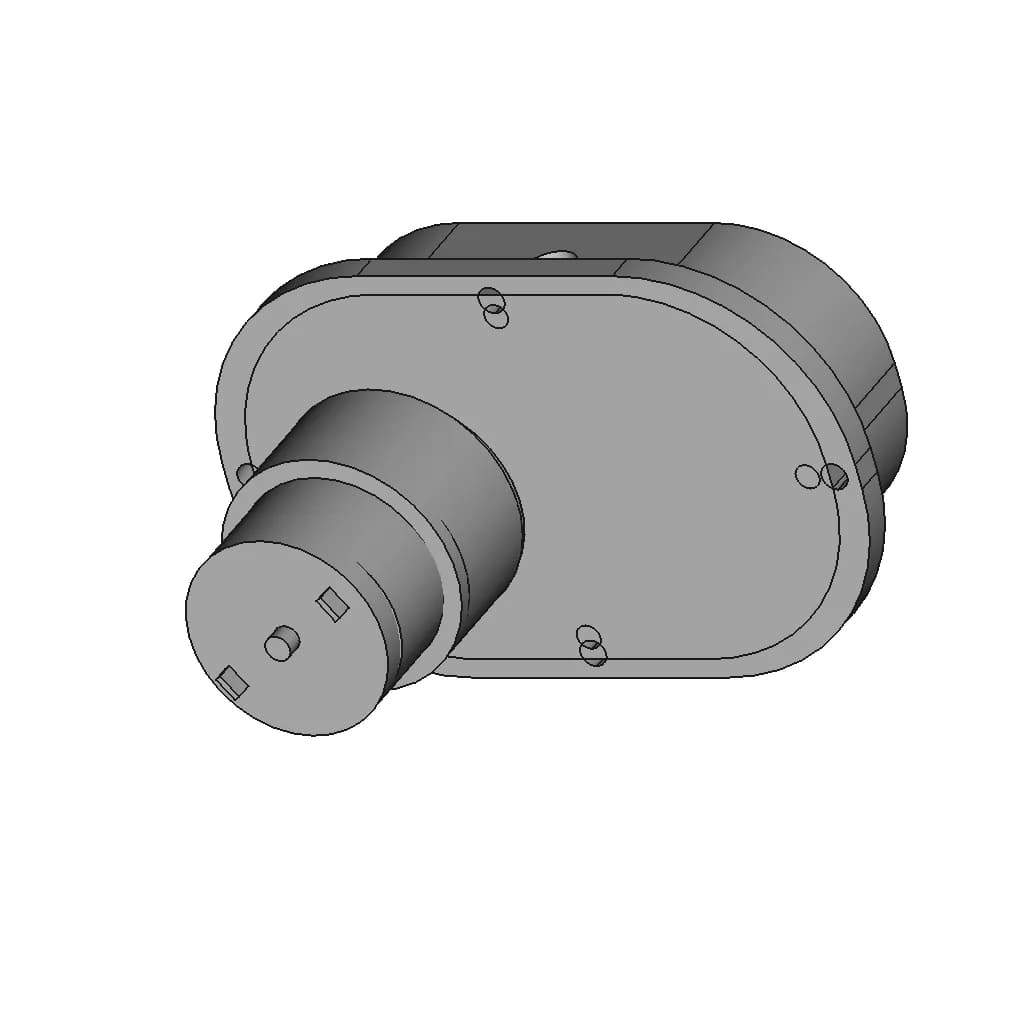 External Gear Pump | High-Quality CAD Model_60_30_degree_snapshot