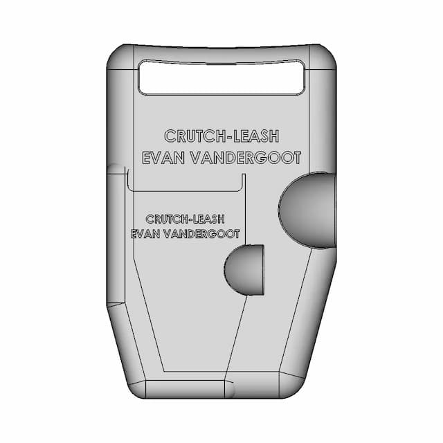 Crutch-Leash | High-Quality CAD Model