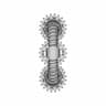 Spiral Coil Gear - Standard Mechanical Component_0_0_degree_snapshot