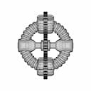 Spiral Coil Gear - Standard Mechanical Component_0_90_degree_snapshot