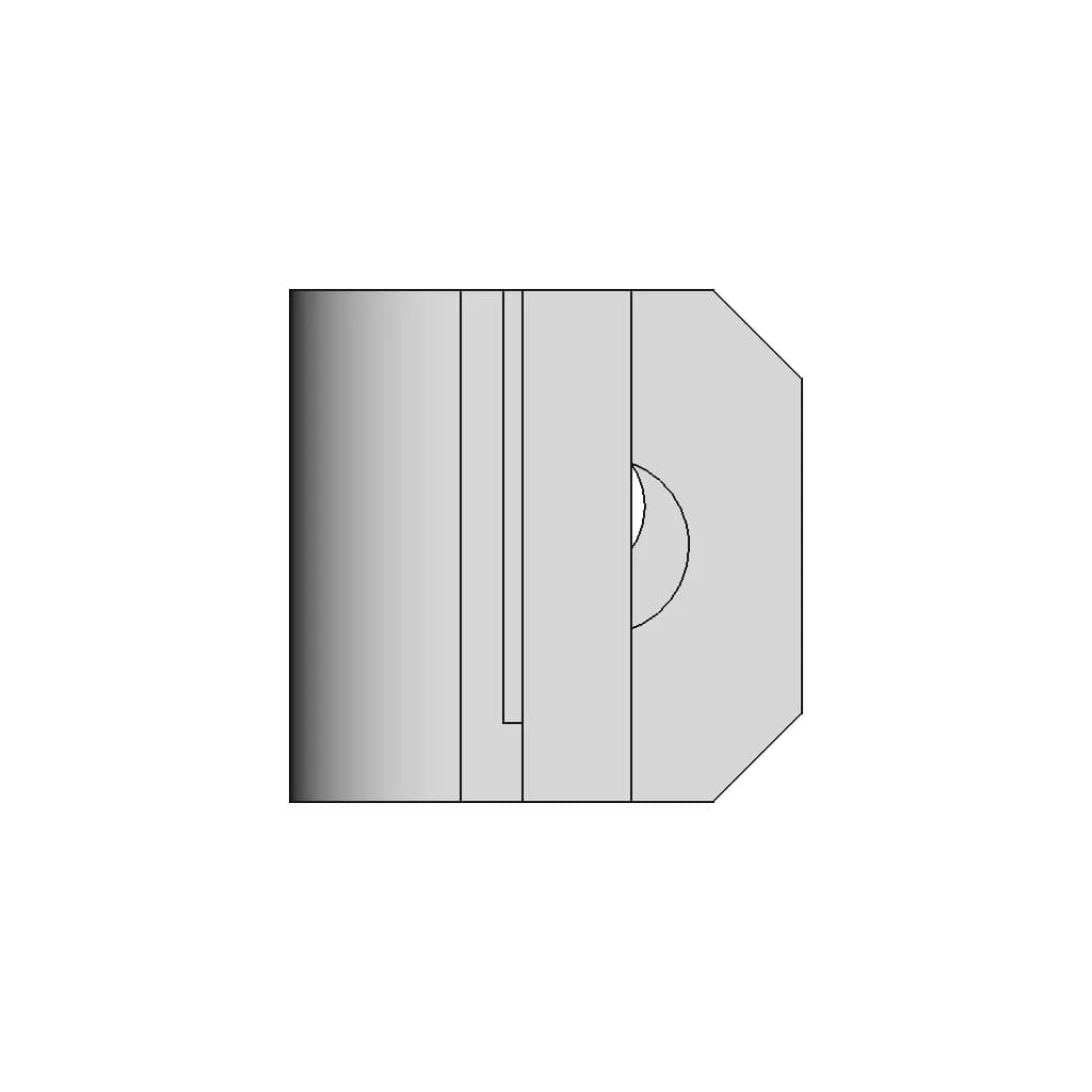 L-Shaped Mounting Bracket With Dual Pivot Holes - Standard Mechanical Component_0_270_degree_snapshot