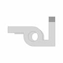 L-Shaped Mounting Bracket With Dual Pivot Holes - Standard Mechanical Component_90_0_degree_snapshot
