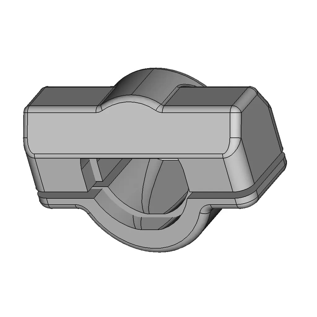 Sony Wh-1000Xm5 Broken Hinge Pivot Fix | 3D Engineering Design File_60_30_degree_snapshot