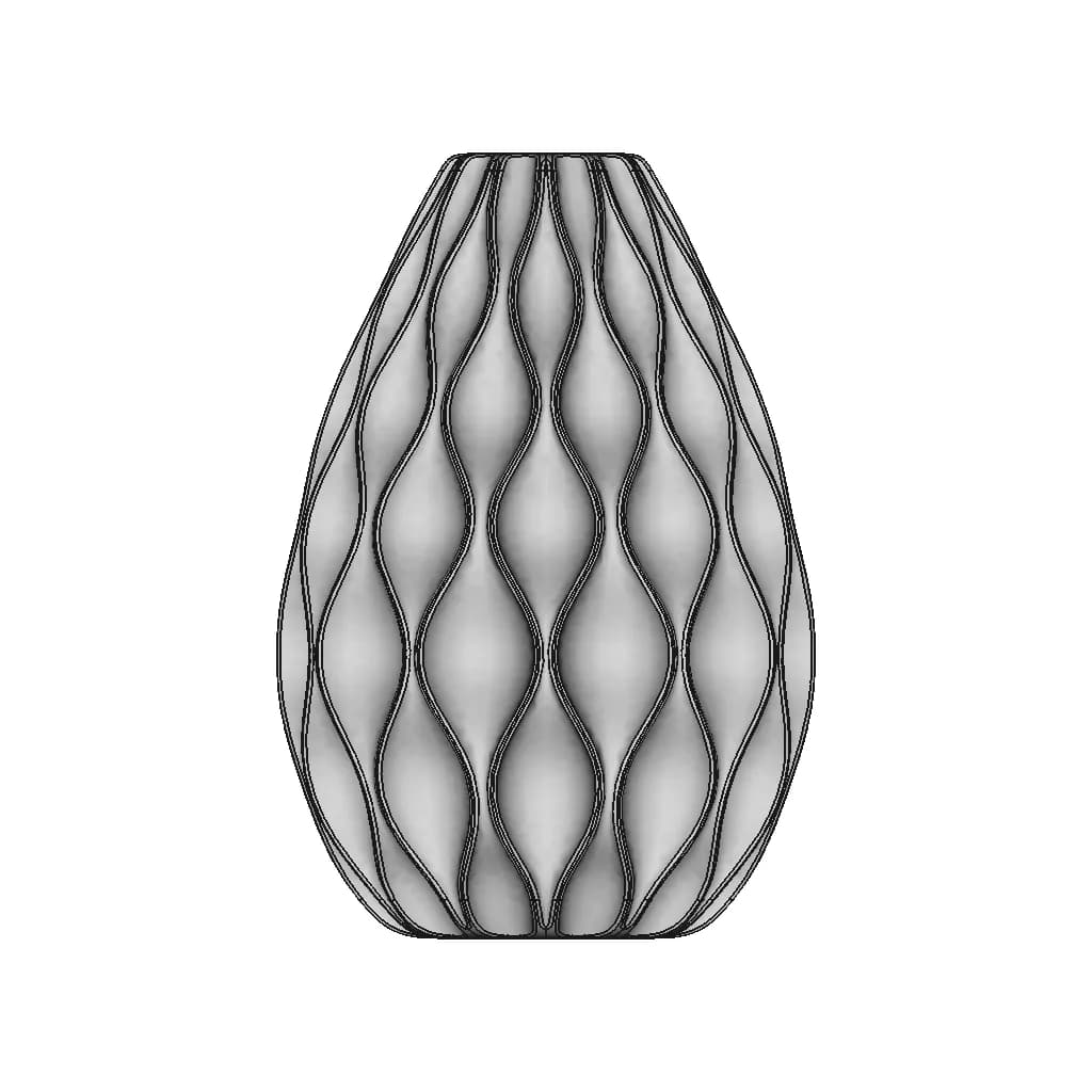 Vase | 3D Engineering Design File_0_0_degree_snapshot