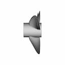3 Blade Propeller - Downloadable CAD Representation_0_270_degree_snapshot