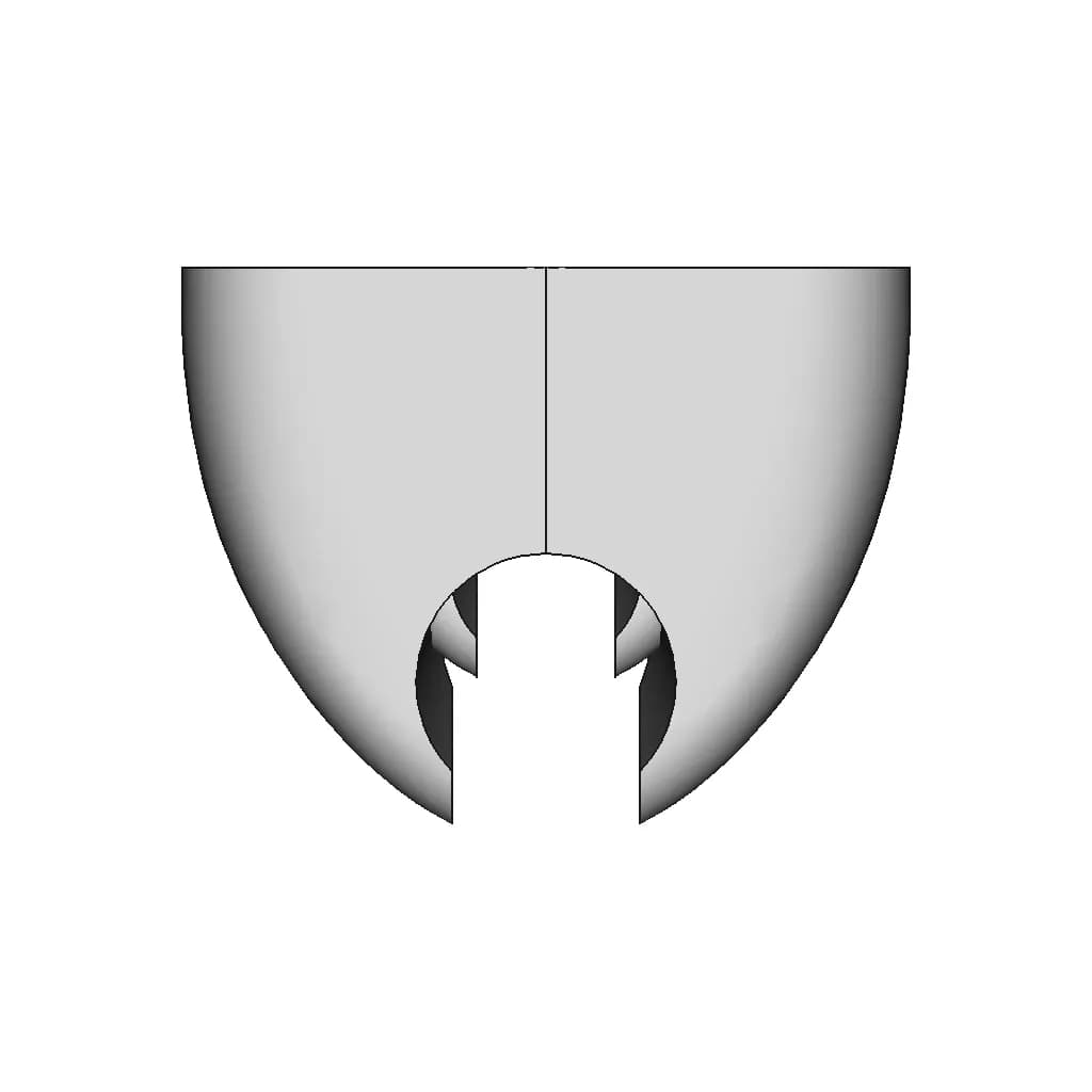 Showerhead Holder | High-Quality CAD Model_270_0_degree_snapshot